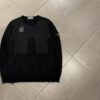 CREWNECK POCKET BLACK