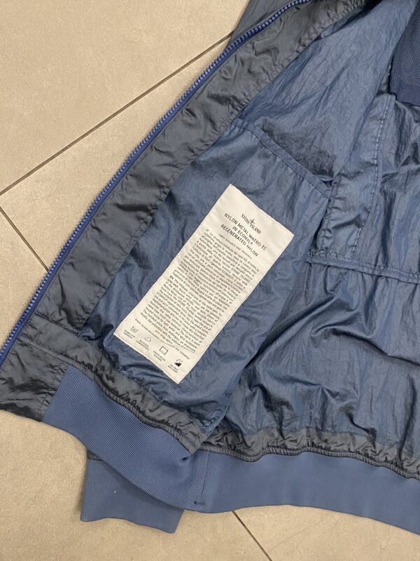 NYLON METAL JACKET BLUE