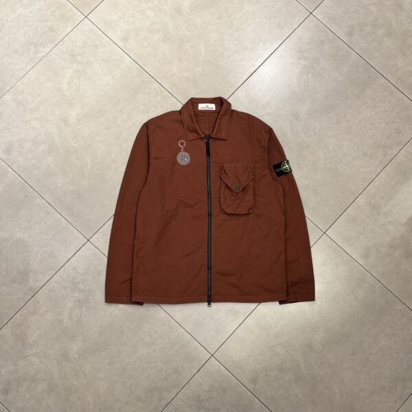 OVERSHIRT STONE BROWN