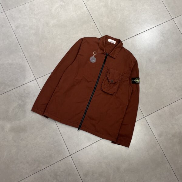 OVERSHIRT STONE BROWN