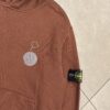HOODIE BASIC BROWN - L