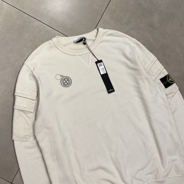 CREWNECK STONE MULTIPOCKET