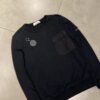 CREWNECK POCKET BLACK