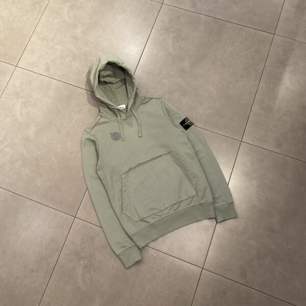 HOODIE SAGE BASIC - S