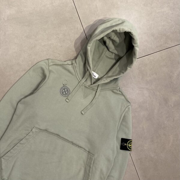 HOODIE SAGE BASIC - S