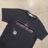 TSHIRT BLACK STONE ISLAND - S
