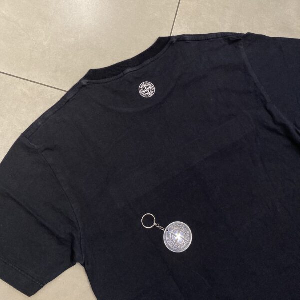 TSHIRT BLACK STONE ISLAND - S