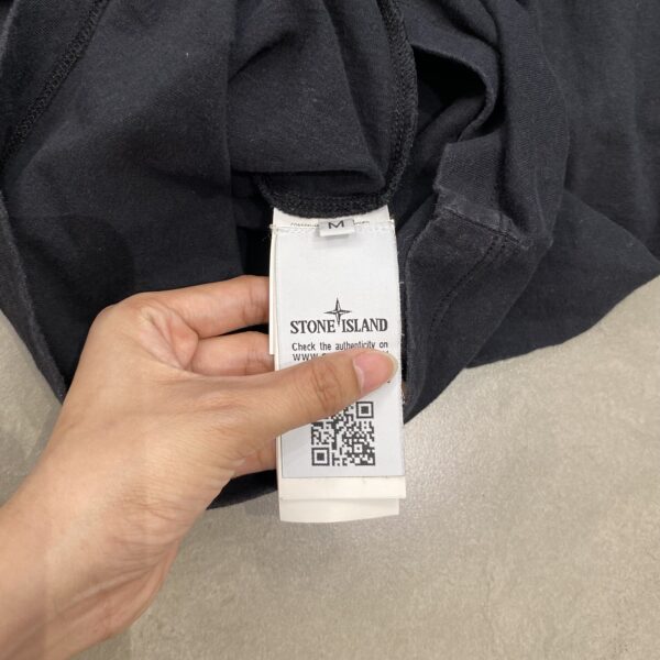 TSHIRT BLACK STONE ISLAND - S