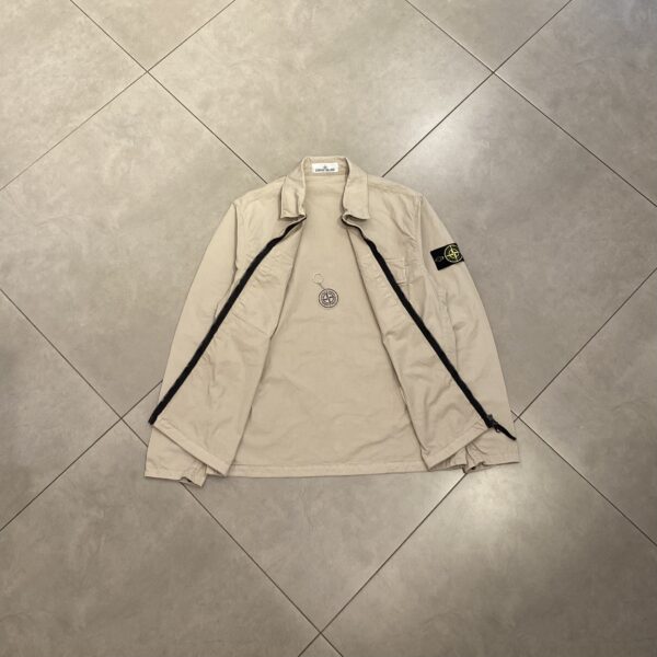 OVERSHIRT SUPIMA BEIGE - M