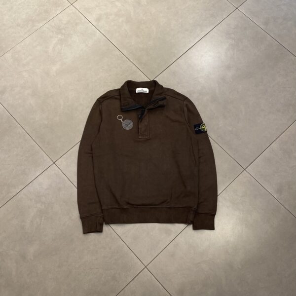 HALFZIP STONE BROWN
