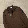 HALFZIP STONE BROWN