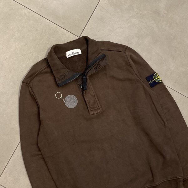 HALFZIP STONE BROWN