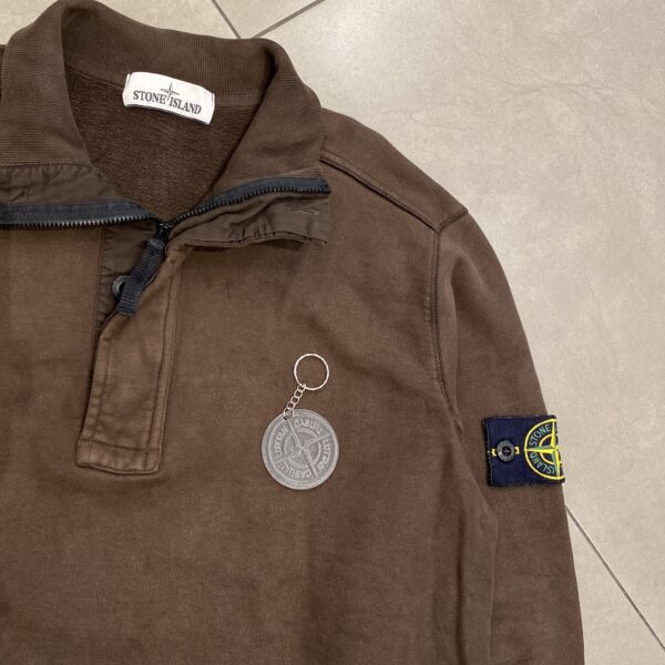 HALFZIP STONE BROWN