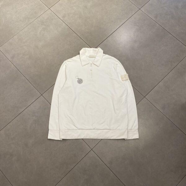 HALFZIP GHOST CREME - L