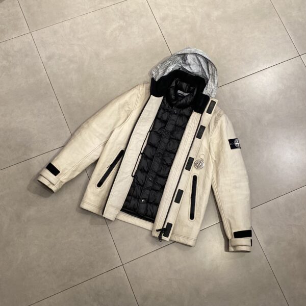 ICE JACKET BONDED LEATHER - M