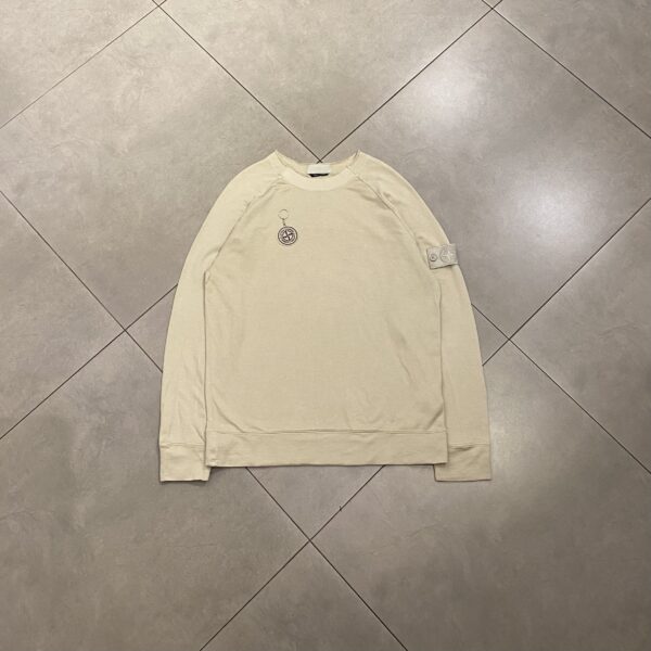 CREWNECK GHOST CREME