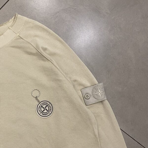 CREWNECK GHOST CREME
