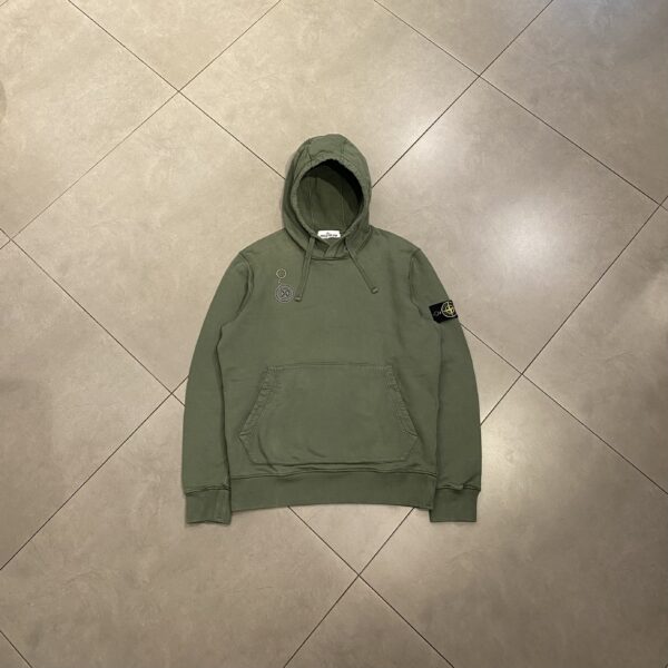 HOODIE BASIC OLIVE - L