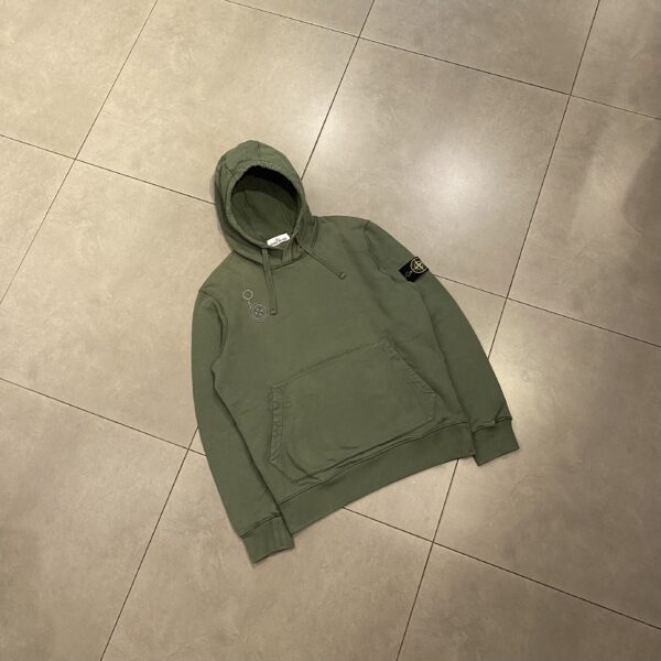HOODIE BASIC OLIVE - L