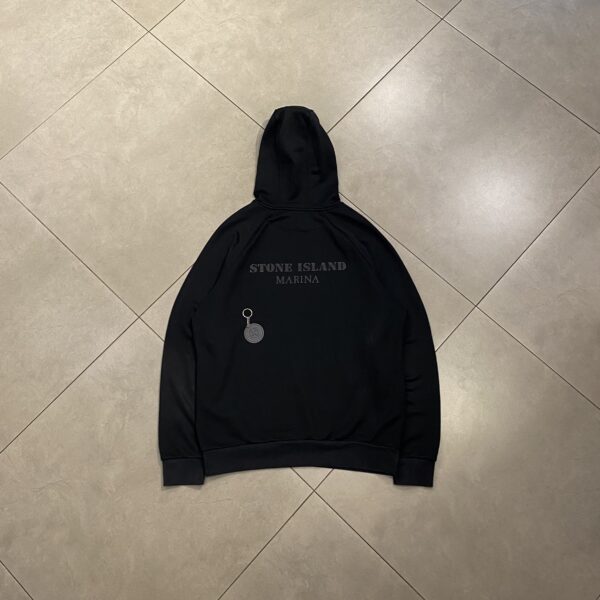 IMG_0940 STONE ISLAND HOODIE MARINA - L