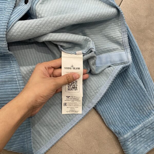 OVERSHIRT CORDU ICE BLUE - M