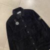 OVERSHIRT CORDU BLACK - M