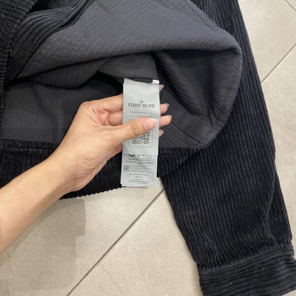 OVERSHIRT CORDU BLACK - M