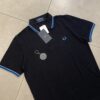 POLO SHIRT TIPPED BLUE - M