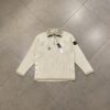 HALFZIP KNIT CREME - XL