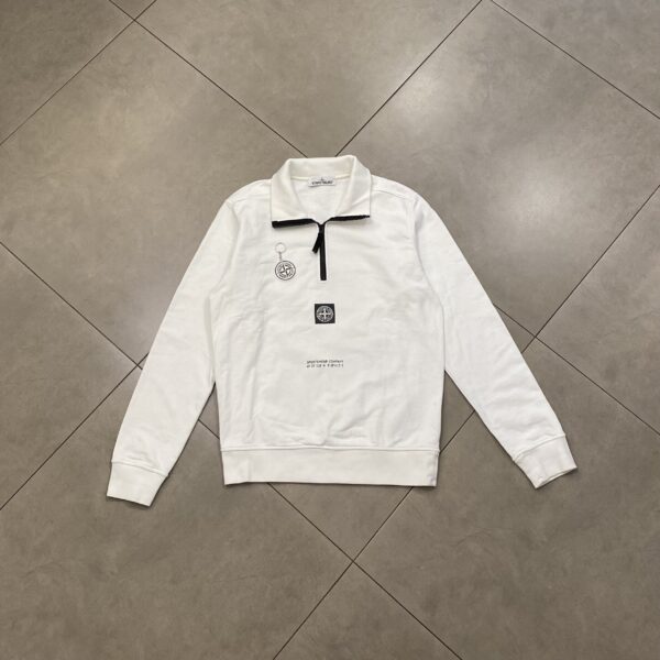 IMG_1783 HALFZIP WHITE STONE ISLAND - L