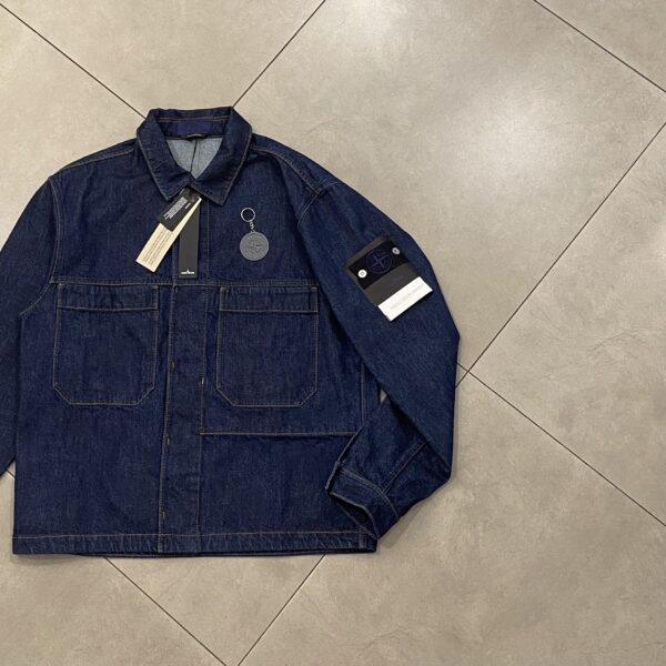 DENIM RINSED STONE ISLAND - M L XL