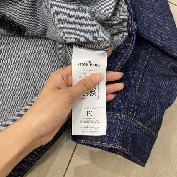 DENIM RINSED STONE ISLAND - M L XL