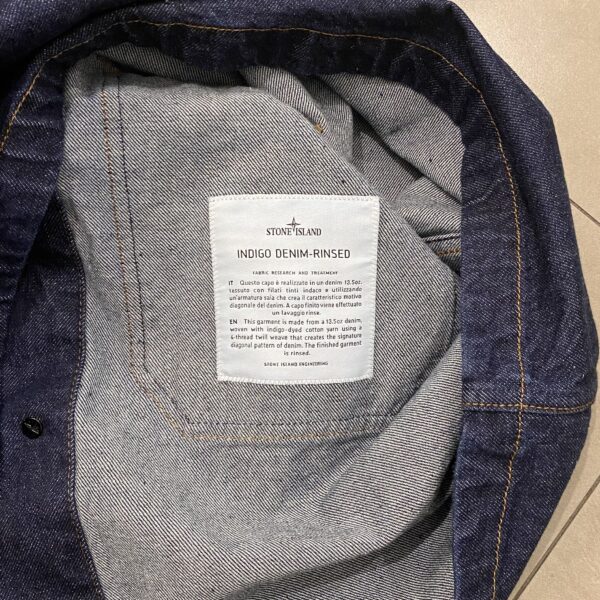 DENIM RINSED STONE ISLAND - M L XL