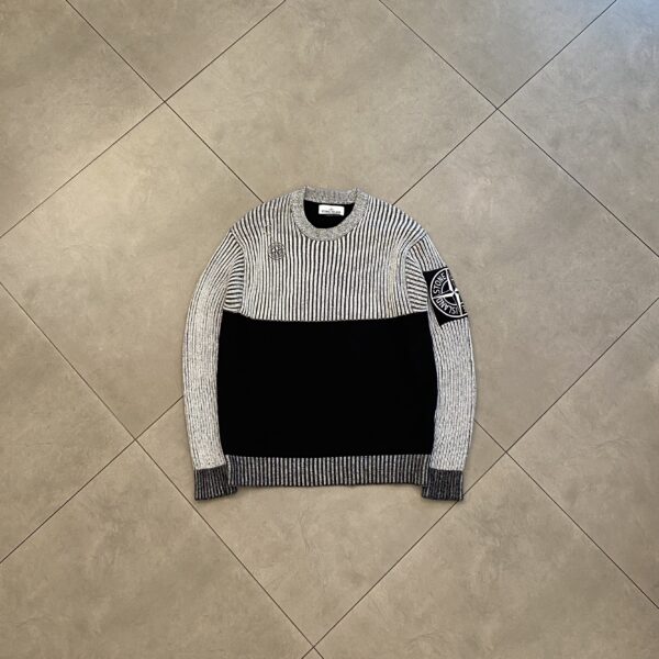 STONE ISLAND KNIT LOGO - M