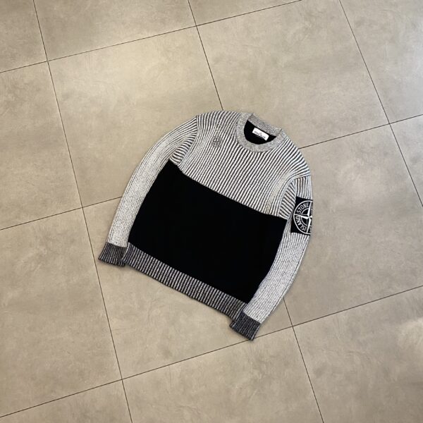 STONE ISLAND KNIT LOGO - M