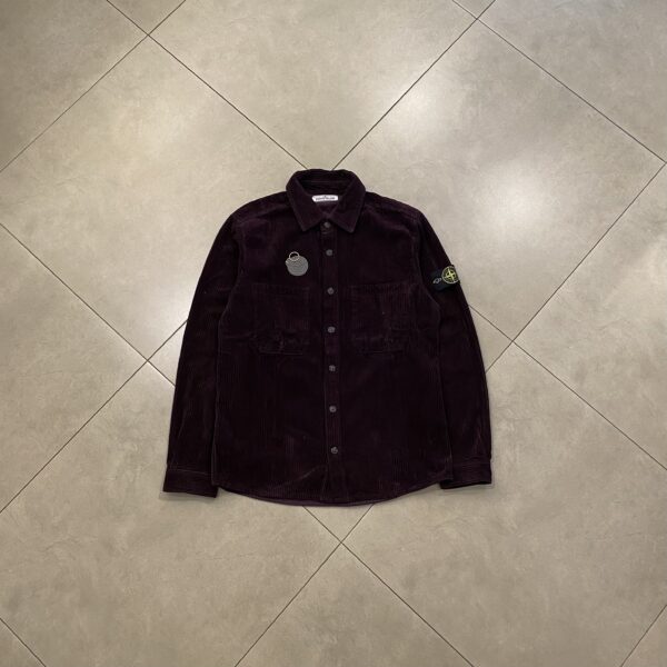 OVERSHIRT CORDU BURGUNDY - M