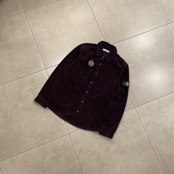 OVERSHIRT CORDU BURGUNDY - M