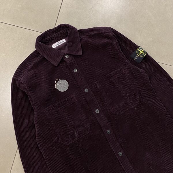 OVERSHIRT CORDU BURGUNDY - M