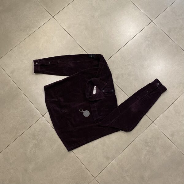 OVERSHIRT CORDU BURGUNDY - M