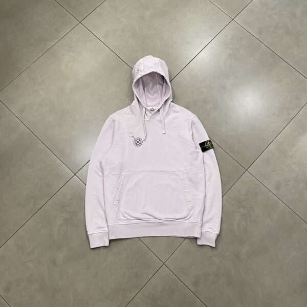 HOODIE BASIC LIGHT PINK - M