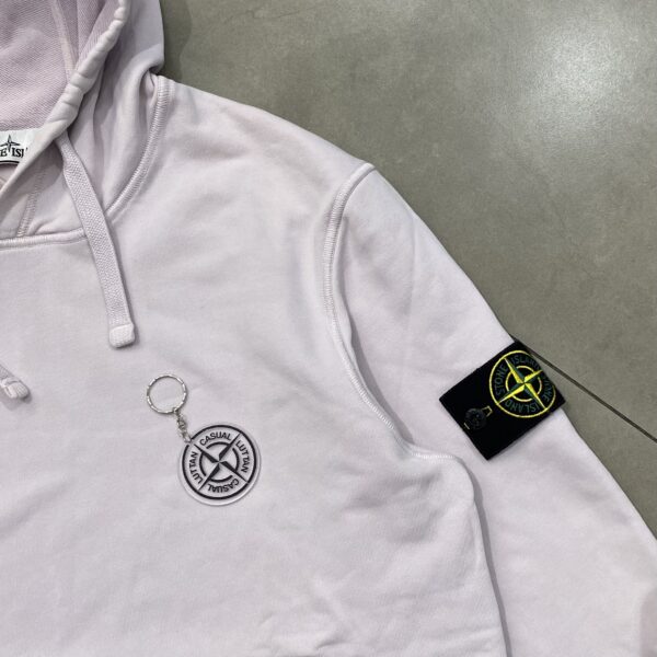 HOODIE BASIC LIGHT PINK - M