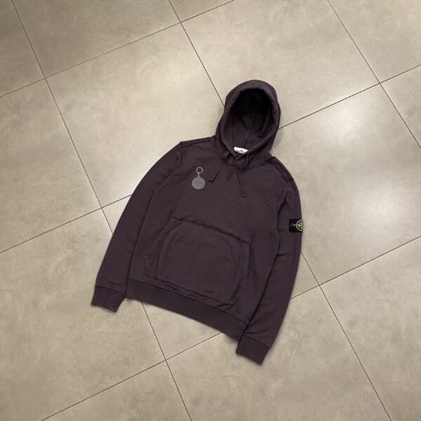 HOODIE BASIC BURGUNDY - L