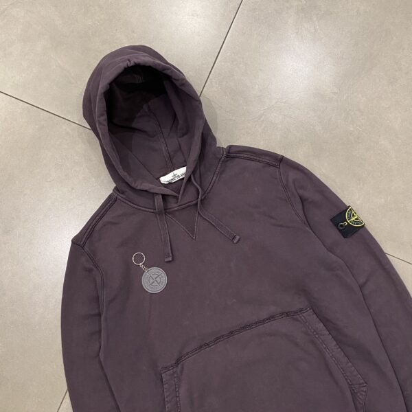 HOODIE BASIC BURGUNDY - L