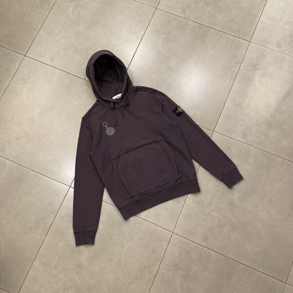 HOODIE BASIC BURGUNDY - L