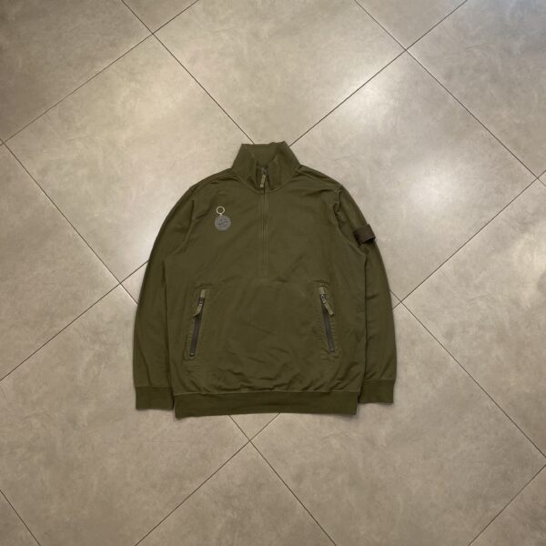 HALFZIP GHOST GREEN - XXL