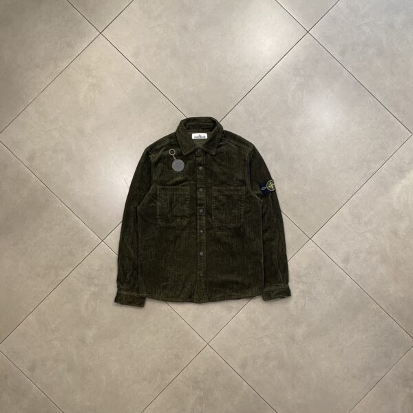 OVERSHIRT CORDU OLIVE - S