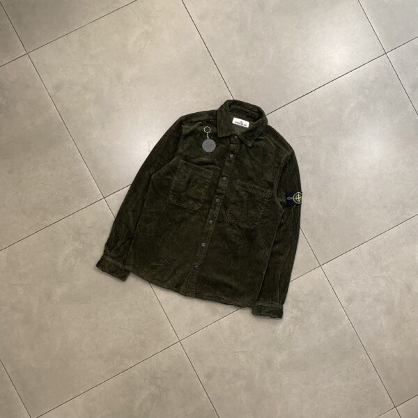 OVERSHIRT CORDU OLIVE - S