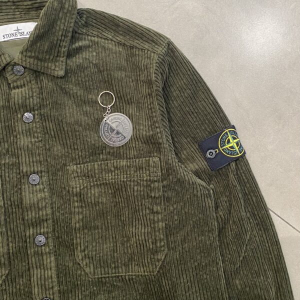 OVERSHIRT CORDU OLIVE - S