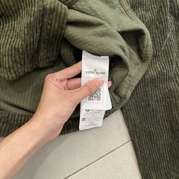 OVERSHIRT CORDU OLIVE - S