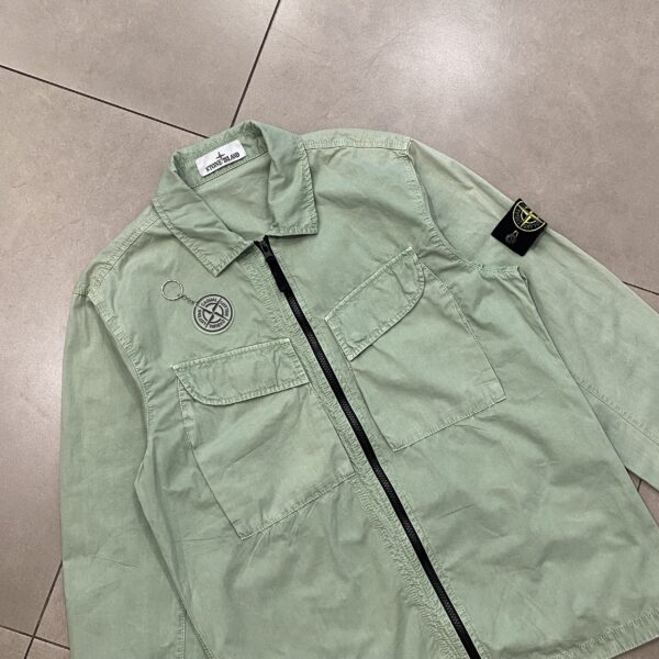 OVERSHIRT STONE SAGE - M